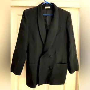Woman's Talbots Black Wool Jacket